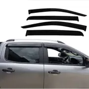 4pcs Navara NP300 Weathershields Injection Weather Shield Nissan D23 2014-2021