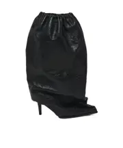 Alexander McQueen Bag Pointed-Toe Boots 36,37,38,39 black