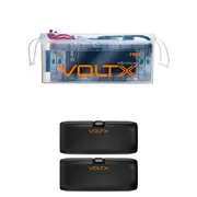 VoltX 48V 100Ah Lithium Battery LiFePO4 RV 4WD 100A BMS 2x 5000mAh Power Bank 20W Mini Charger