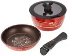 Skater Pot and Pan Set Mickey Disney Total 4 Types 7.8in IH / Gas JAPAN NEW