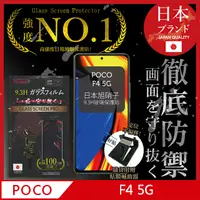 在飛比找PChome24h購物優惠-【INGENI】POCO F4 5G 非滿版 保護貼 玻璃貼