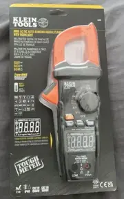 Klein Tools CL810 AC/DC Auto Ranging Digital Clamp Meter 600A with WorkLight