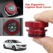 Szyy Compass Car Cigarette Outlet Cover Dustproof Car Cigarette Lighter Button Cover
