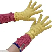 [Generic] Gloves for Cold Weather, Warm Knitted Non Slip Touchscreen Gloves, Thickened Insulated Womens Winter Gloves for Driving Running Cycling