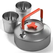 Teapot with Cup Stainless Steel Rustproof -corrosion Tableware R2K5