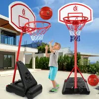 在飛比找樂天市場購物網優惠-加固支架底座籃球架 兒童籃球架子可升降戶外室內投籃框架子