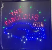 Doo Wop Diner,The Fabulous Led Sign,Business sign,Window Sign,shop sign