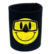 Ow Smiling Goggles Diver - Funny Novelty Stubby Holder
