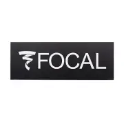 Focal Speaker Custom Made Logo Badge Aluminum 106mm(4.17")X39mm(1.54")