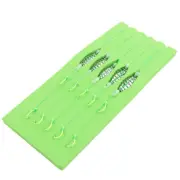 5 Pcs Carp Hook Swivel Knotless Rig Snap Fishing with Spring Feeder Ordinary