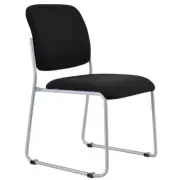 BURO 550-63 Mario Stacking Chair Black [550-63]