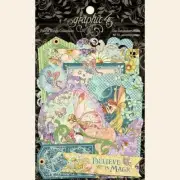 GRAPHIC 45 "FAIRIE WINGS" EPHEMERA DIE CUTS ASSORTMENT RETIRED SCRAPJACK'S PLACE