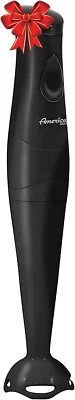 Elite Gourmet EHB-2425B Electric Immersion Hand Blender, Mixer, Chopper, 1-Touch