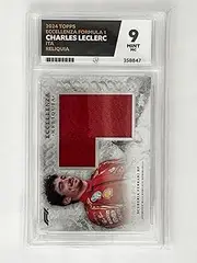 2024 Topps Eccellenza Formula 1 | 2024 - Charles Leclerc - Italian - Reliquia | Ace Graded 9 | Certificate Number 358847