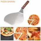 Stainless Steel Pizza Peel Shovel Spatula Cake Lifter Paddle Baking Tray Home De