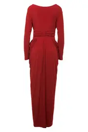 Draped Maxi Dress--MART-M8030WO