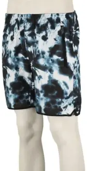 MENS RVCA DRAWSTRING TIE DYE LIGHTWEIGHT YOGGER ATHLETIC SHORTS SIZE S