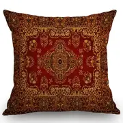 Rug Pillow Cover Vintage Retro Boho Pillow Case Bohemian Ornament Farmhouse