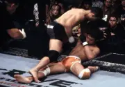 BJ Penn knocks out Caol Uno during their lightweight fight at UFC 34, 2001 7x5