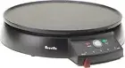 BREVILLE Pancake Crepe Maker Electric Breakfast Pan Plate Cooker Machine Black