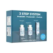 PC Laboratories 3 Step System ProBURN ProALCAR+ ProCLA Pack 30 Day Supplement 1 Pack