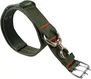 Perfk Cow Collar Cattle Collar with Metal Buckle and Swivel Thickened Heavy Duty Universal Cow Neck Strap for Cattle Dog Sheep, 100cm