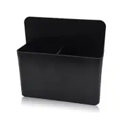 1 Pack Magnetic Marker Holder, Dry Erase Marker Holder Chalk Pen Storage Black