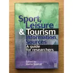 運動、休閒和旅遊資訊 SPORT, LEISURE & TOURISM INFORMATION SOURCES