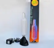 Vintage Plasma booze Lamp Bottle Shape Bar Deco Color