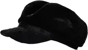 [Falidem] 8 Panel Newsboy Hats for Women,Winter Bakerboy Paperboy Pageboy Gatsby Cabbie Painter Cap Black, Black