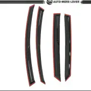 Window Visor Sun Rain Guard Wind Deflector For Kia K5 2021-23 24 M Style 3D Wavy