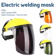 Clear Full Face Shield Safety Helmet Visor Mask For Automotive Construction