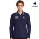 【LE COQ SPORTIF 法國公雞】HiCOOL吸濕排汗法式經典長袖POLO衫-男款-藏青色-LWS21319