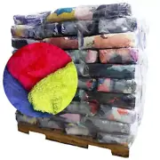 New Color Terry Towel Cleaning Rags - 600 lbs. Pallet 60x10 lbs. Compressed Bags