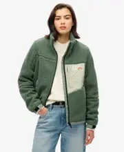 Fleece Trekker Jacket | Laurel Khaki