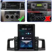 10.1" Android 12 Car Stereo Radio GPS Mirror Link For Toyota Corolla 2003-2008