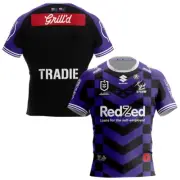 MELBOURNE STORM 2025 NRL O'NEILLS ANZAC ROUND COMMEMORATIVE KIDS YOUTH JERSEY