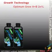 Growth Technology Optimum Grow A&B 2x1L Hydroponics Vegetative stage Nutrients