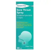 Chemists' Own Sore Throat Spray 30ml