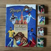FIFA WORLD CUP 2018 Russia School Shop empty album + complete set stickers