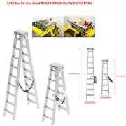 1/10 Simulation Climbing PC Ladder for RC Car Axial SCX10 90046 RC4WD D90 T4
