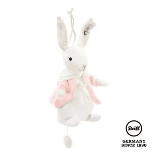 STEIFF德國金耳釦泰迪熊 - Rabbit Music Box (Baby頂級精品玩偶)