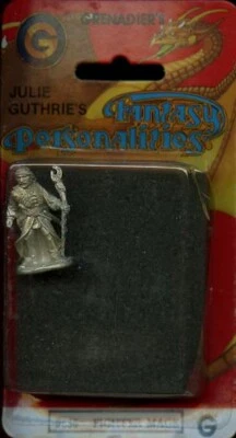 FIGHTER MAGE SEALED GRENADIER MODELS Miniature #836 Dungeons Dragons D&D Blister