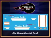 1/64 '55 Chevy "Tootsie Roll'r" Decal SCR-0399