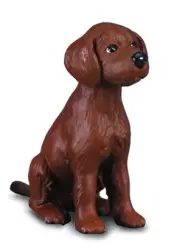 NEW CollectA 88069 Irish Red Setter Puppy Dog Model RETIRED