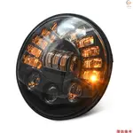 【永動】7'' 英寸 85W LED 大燈更換 JEEP WRANGLER JK TJ LJ 1997-2018,帶 D