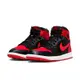 NIKE 休閒鞋 女鞋 運動鞋 AJ 喬丹 WMNS AIR JORDAN 1 RETRO HI OG 黑紅 FD4810-061