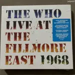 【全新塑封】搖滾 THE WHO LIVE AT THE FILLMORE EAST 1968 2CD 現場收錄【有貓書