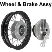 2.50-10 Front Wheel & Drum Brake 50cc 70cc 110cc SSR Taotao Apollo Dirt Bike Rim