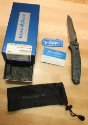 Benchmade Osborne Arctic Storm Fatcarbon Magnacut 940BK-2404 : NIB